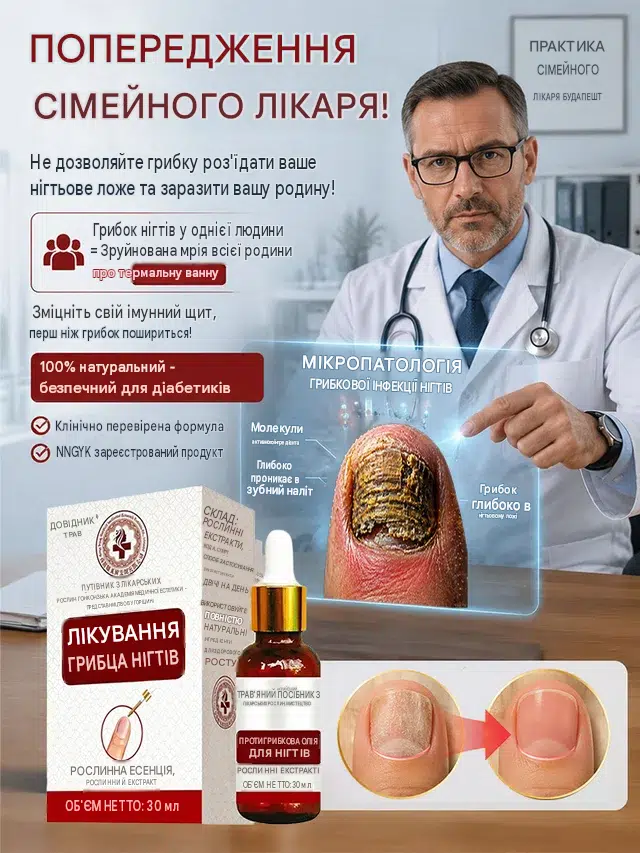 Ефірна протигрибкова олія для нігтів